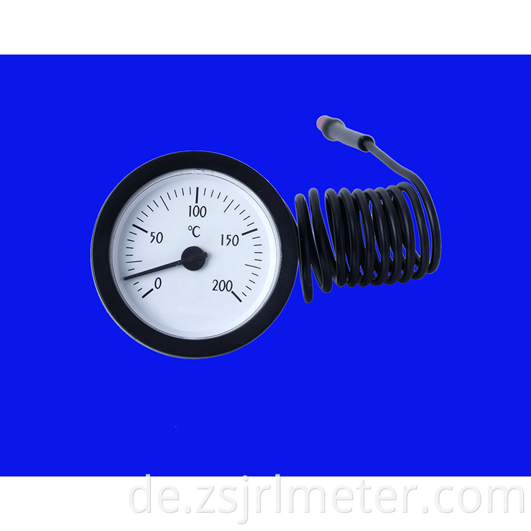 Heißes verkaufendes Kapillarthermometer von guter Qualität Gemessen in Kesseltanks Manometer Manometer